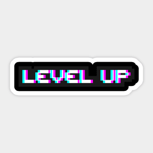 Level Up - Purple Sticker